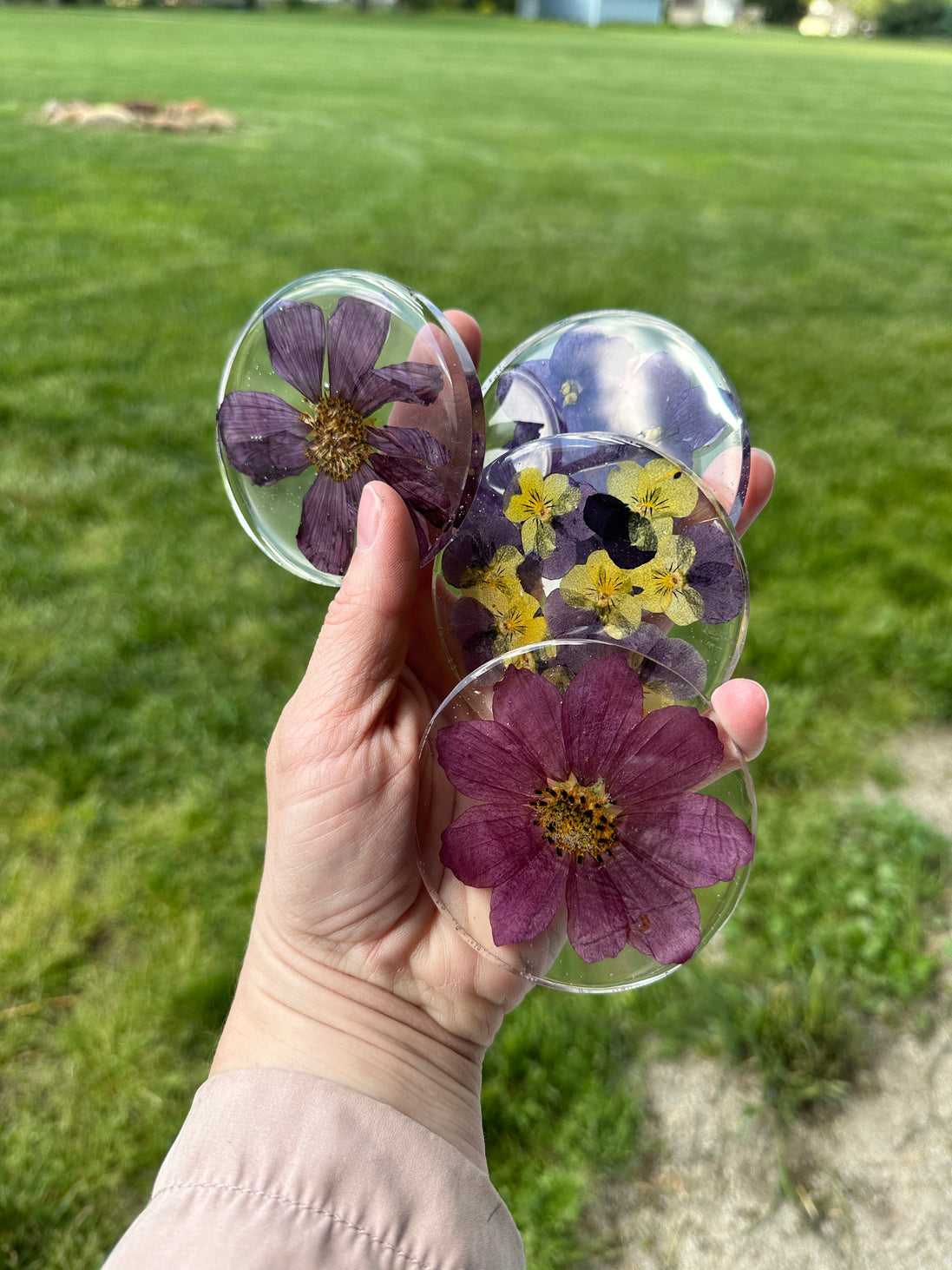 Resin & Floral Coasters